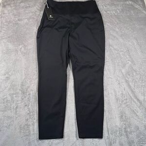 Hotsuit Women's Sauna Pants 3XL‎ Black Stretchy Elastic Waist Loose New